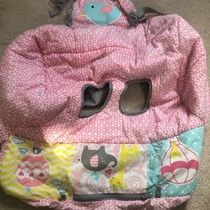 Cart cover with adjustable straps. Carters brand.